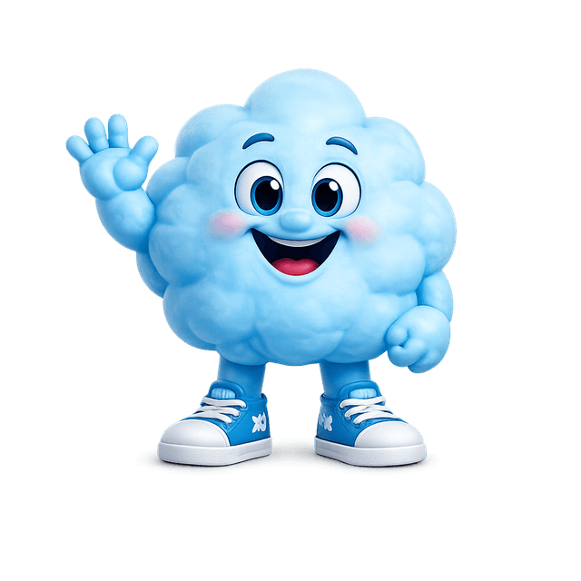 Puffy, mascote do clube de vantagens
